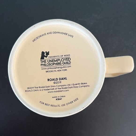 The Unemployed Philosophers Guild ROALD DAHL Literary Mug with Book Quotes - Picture 13 of 16